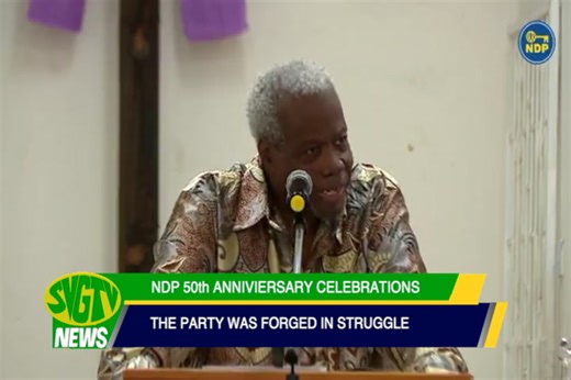 The New Democratic Party (NDP) commemorated its 50th anniversary on Wednesday evening with a Thanksgiving Service at the New testament Church of God, marking a historic milestone that comes just days after the party’s sweeping victory in the November 27, 2025 general election. The NDP, founded on December 3rd, 1975 by the late Sir James Mitchell, returned to government after 25 years in opposition, securing a commanding 14–1 majority and ending the Unity Labour party’s 24-year tenure in office. 