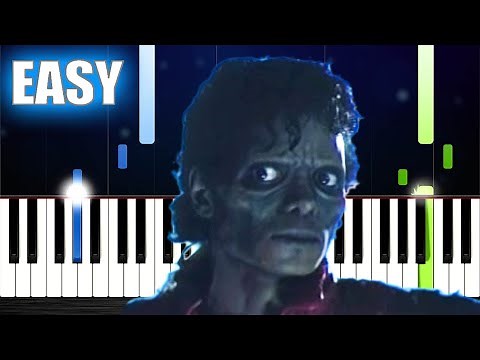 Michael Jackson - Thriller - EASY Piano Tutorial