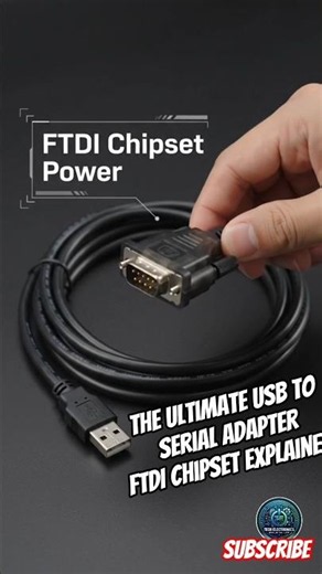Why Professionals Choose FTDI: USB to Serial Adapter Setup #usbdebugging #ftdi #usbpd #serialport