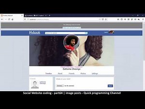 Social Website from scratch - Part 64 - Image posts | OOP PHP with MYSQL Database