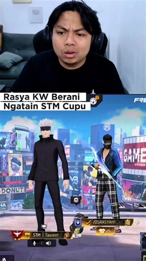 Evos Rasyah Riang di Free Fire: Berani Ngatain STM Cupu