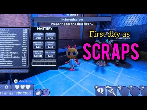 Very first day as Scraps