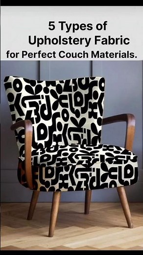 5 Types Of Upholstery Fabrics for Perfect Couch Material!!! #upholstery #upholsteryfabric #shorts