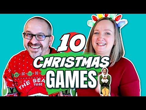 10 HILARIOUS Christmas Games For ALL AGES ( BUDDY THE ELF Theme )
