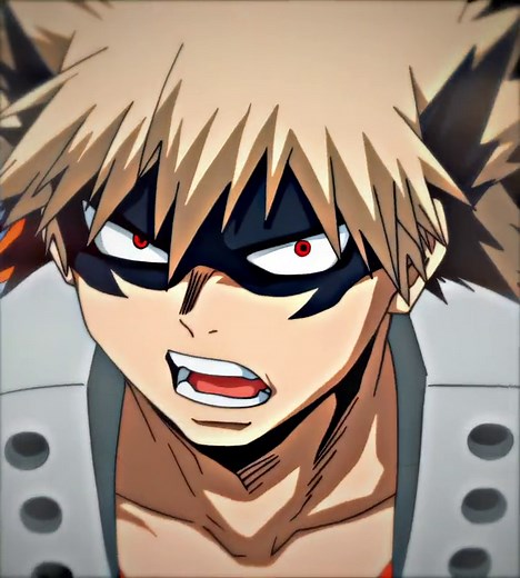 Katsuki Bakugo's Unique Hairstyle in My Hero Academia