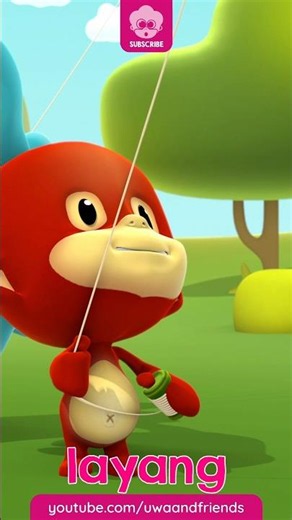 Playing with Kites - Popular Indonesian Children's Song - Toddler Songs
