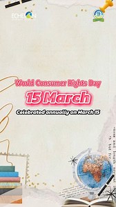 🌍✨ Empowering Consumers, Elevating Standards! ✨🌍 On this World Consumer Rights Day, we at Echelon stand with consumers worldwide, advocating for fairness, transparency, and quality in every transaction. Your rights matter, and we are committed to ensuring that every choice you make is informed, ethical, and empowered. 💡 Your Rights, Your Power: ✅ Right to Safety ✅ Right to Information ✅ Right to Choose ✅ Right to Be Heard Let's work together to create a marketplace that prioritizes consumer w