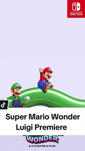 Super Mario Bros Wonder Luigi World Premiere Trailer #supermario #mario #supermariobros #supermariobroswonder #nintendo #nintendoswitch #gaming #trailer #video #gameplay #game #gamer #worldpremiere #luigi