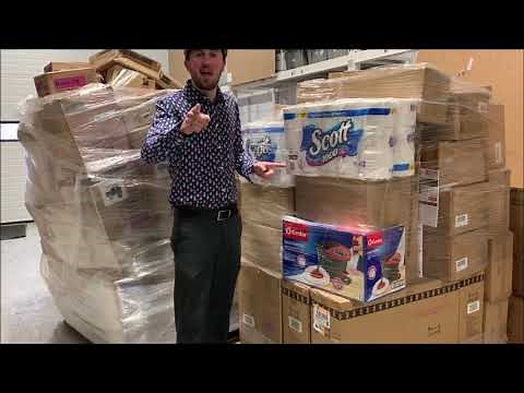Unboxing Two Liquidation Pallets from Smartlots.com
