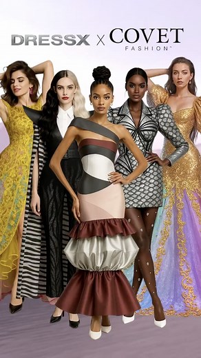 Check out our latest Designer Spotlight Series with Covet Brand Partner DRESSX, live right now! ⭐ Style out-of-this-world looks with the head-turning, digital collection from DRESSX! 🤩 Enter all 4 Style Challenges to earn the glamorous DRESSX Meta Glam HA! ✨ Then, add the DRESSX capsule to your own looks here: https://bit.ly/CF_DXme_Launch #CovetFashion #DRESSX #CovetBrandPartner | Covet Fashion
