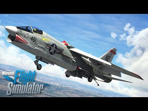 ROLAND LABORIE - VOUGHT CRUSADER F8-E First Look Review! - MSFS 2020
