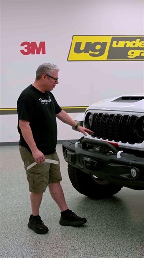 Jeep Grill Winch PPF Install Short