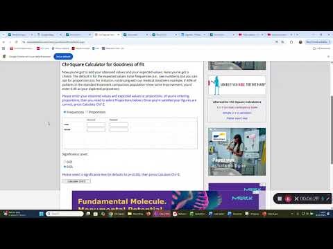 Checking a sample for representativeness