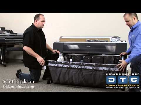 Setup video for new epson printers 7700 7900 7890 9700 9890 9900