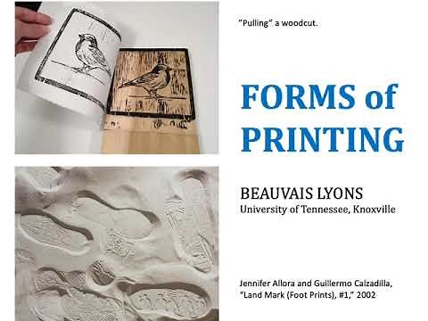 Beauvais Lyons: "Forms of Printing"