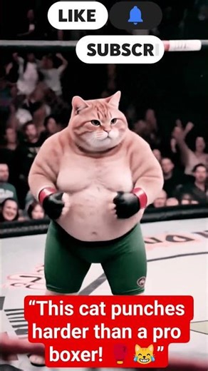 Cat Boxing Match – You Won’t Believe Who Wins! 🥊😂#shorts #reelschallenge #viralvideos #trending