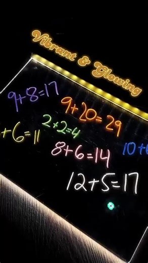 LED Drawing Pad with Pen for Kids | Light-Up Writing Board for Baby | Best Learning Toy