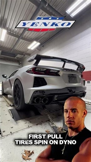 2026 1000HP Stage I YENKO/SC® Twin Turbocharged C8 Corvette on the dyno #specialtyvehicleengineering