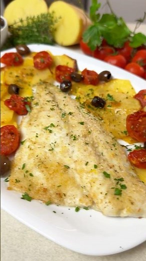 Baked sea bream fillets: easy and delicious! #food #recipe