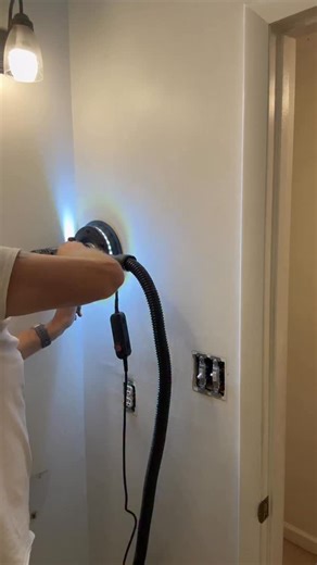 PawsTails on Instagram: "Smooth walls made easy! This powerful 800W VEVOR drywall sander takes the hard work out of prepping your walls for paint. With variable speed control and built-in LED lighting, you’ll"