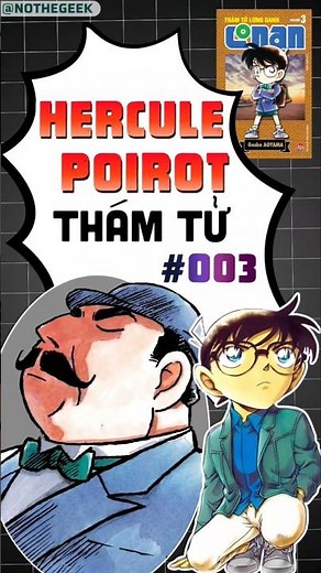 Thám tử Hercule Poirot #manga #conan