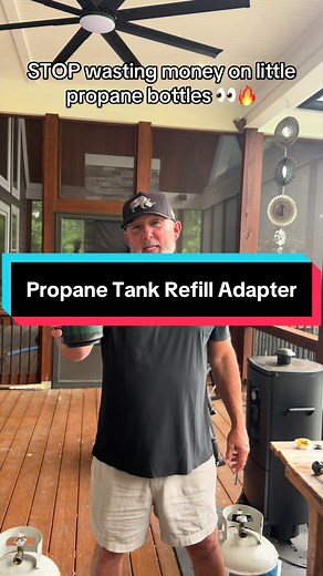 Save Money with a Propane Refill Adapter