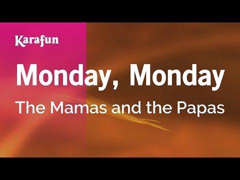 Monday, Monday - The Mamas and the Papas | Karaoke Version | KaraFun