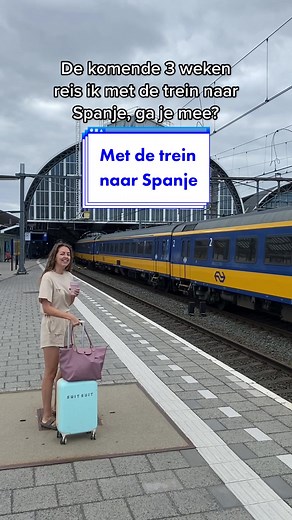Met de trein van Nederland naar Spanje reizen, ga je mee? #treinreis #spanje #europa #metdetrein #treinvakantie #treinreizen #europa #reizen #trein #reisinspiratie #parijs #barcelona #madrid #sevilla #reistiktok #duurzaamreizen #reizenenwerken #locatieonafhankelijk