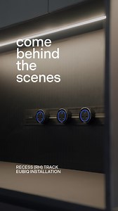 Ever wondered what goes into a recessed Power Track setup? 💡🔧 Take a peek behind the scenes as our team installs Eubiq’s sleek, flush-fit track—where precision meets performance. | Eubiq Singapore