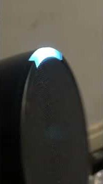 Bass Jaxx LED globe speaker startup closeup shutdown