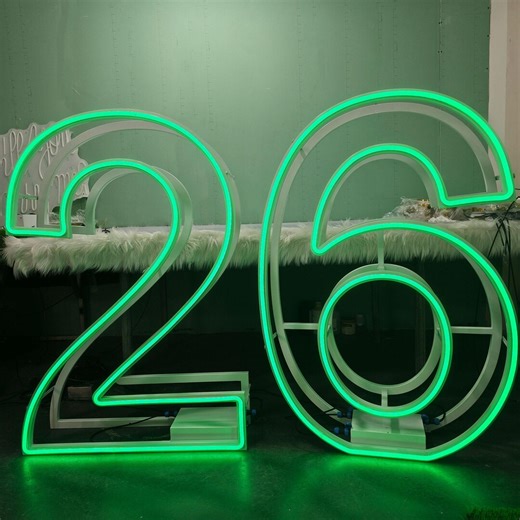 Custom Neon Frame Marquee Letters – LED Light-up Signs for Events, Business, Numbers - Etsy