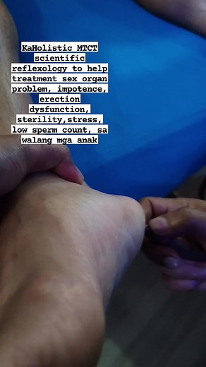 62K views · 373 reactions | KaHolistic MTCT scientific reflexology therapy to help treatment sex organ problem,empotence,erection dysfunction,low sperm count, sterility, stress, sa walang mga anak #percivalluengo #followerseveryone #fbreelsvideo2025 #ptsmilemassagetherapytutorialandwellness #highlightsシ゚ #followersreels #viewershighlights #Kaholistic #everyonefollowers #viewers Aurora Hernandez Luengo | Percival Luengo | Facebook