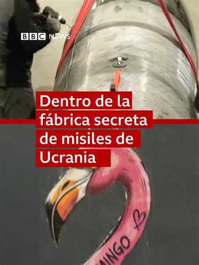 La BBC obtuvo un acceso excepcional a una fábrica secreta de misiles en donde Ucrania produce algunas de sus armas más avanzadas. Ubicada en un lugar no revelado, la instalación fabrica misiles como el Flamingo, un arma de largo alcance que, según se informa, es capaz de alcanzar objetivos a una distancia de hasta 3.000 km. El presidente Volodymyr Zelensky afirma que Ucrania produce ahora más de la mitad de las armas que se utilizan en el frente. #Ucrania #GuerraRusiaUcrania #BBCMundo