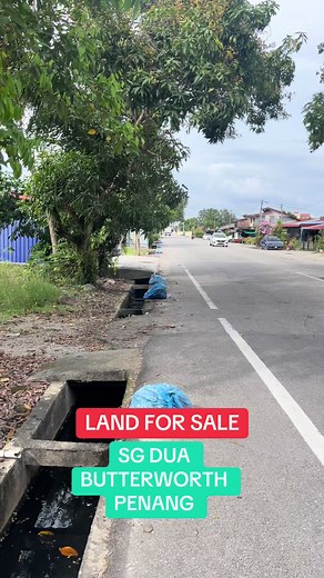 Tanah untuk dijual Pekan sg dua Geran individu Zooning perumahan #SeberangPeraiUtara #AMR71LEGACY #TanahLotRumahMurahUtara #tanahuntukdijualpenang #Penang