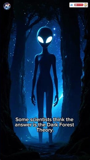 The Dark Forest Theory: The Terrifying Reason Aliens Stay Silent | #novascope