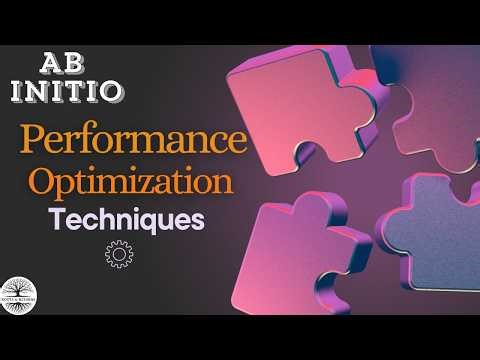 Performance Optimization Techniques (set 1) - Abinitio Concepts