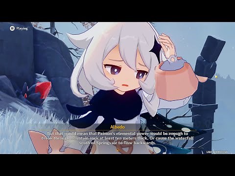 Albedo Story: Princeps Cretaceus Chapter: Act 1 - Traveler Observation Report | Genshin Impact