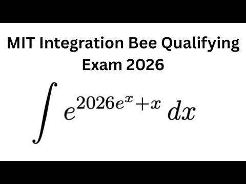 MIT Integration Bee Qualifying Exam 2026 - Question 2