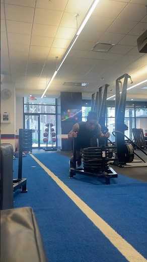 How to do a sled push