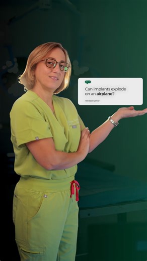 Divine Plastic Surgery on Instagram: "Can breast implants really explode on an airplane? ✈️ Dr. Abeer clears up one of the most common plastic surgery myths once and for all!  #DivinePlasticSurgery #DrAbeer #SurgeryMyths #BreastImplants #DivinePS”"