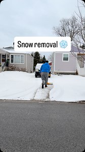 Snow removal in the Chicagoland area ❄️ Message us “Snow” for a free estimate #chicago #pov #snow | Carlos Medina