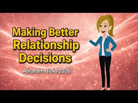 How To Make Better Relationship Decisions ✨Abraham Hicks 2026