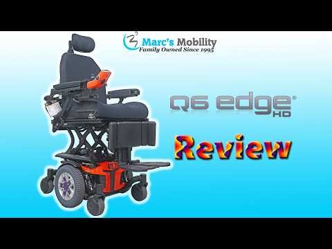 Quantum Edge HD Powerchair Loaded with 400 lb Capacity! - Review # 8728