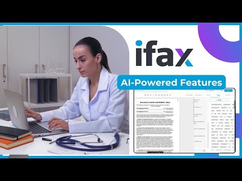AI-Powered Faxing with iFax: OCR, Smart Templates & Automation