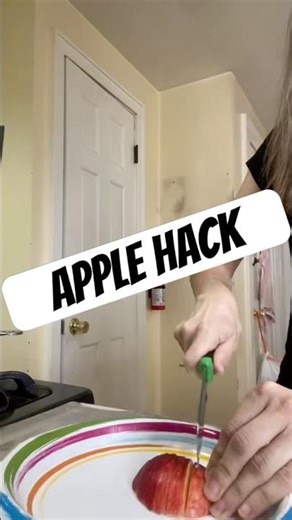 Only way I eat apples 😅