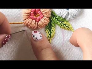 Coral Stitch - Simple Hand Embroidery Tutorial