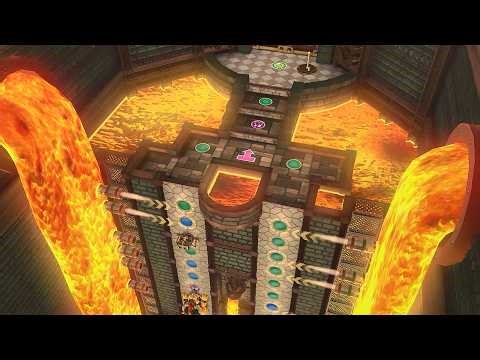 Mario Party 10 Bowser Party #1094 Toad, Mario, Yoshi, Luigi Chaos Castle Master Difficulty