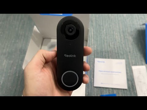Reolink Doorbell WiFi & Wired - Unboxing & Hands-on