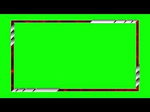 FREE Animated Webcam Overlay Green Screen