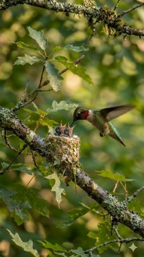 Hamim Bird Flying in Slow Motion | Amazing Hummingbird Video 4K #ai #aivideo #birdphotographer
